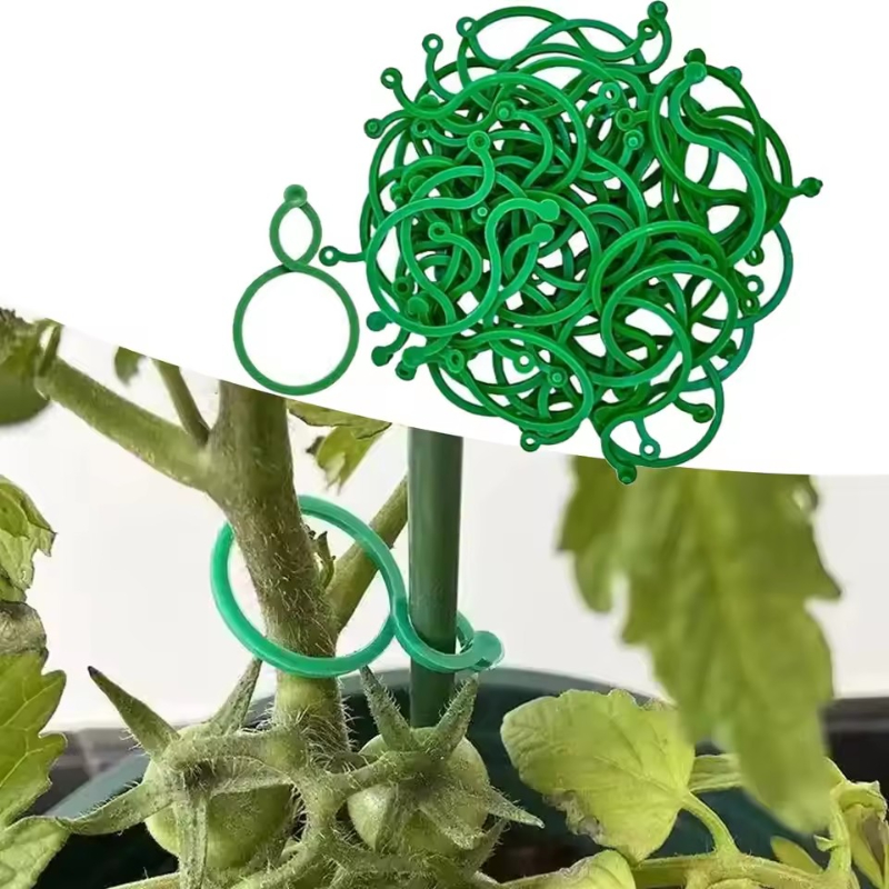 50-400Pcs Plant Support Clips  - огляд і ціна Vine Climbing Plastic