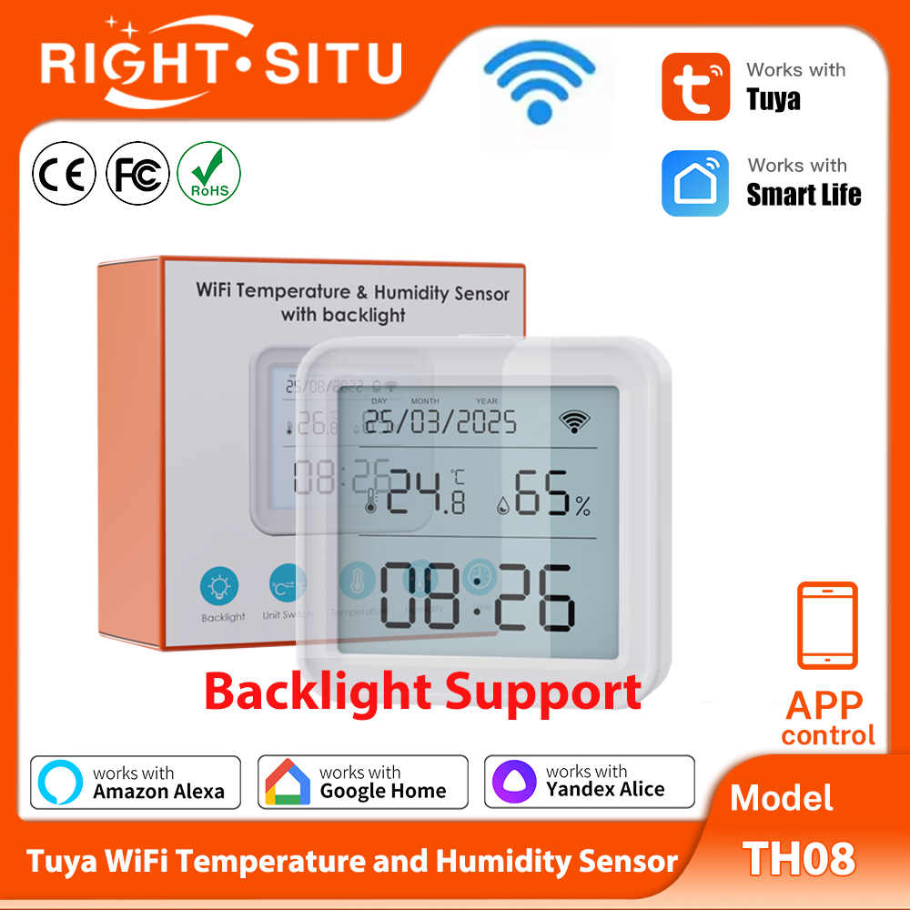 Tuya Temperature and Humidity  - огляд і ціна Digital Hygrometer Probe