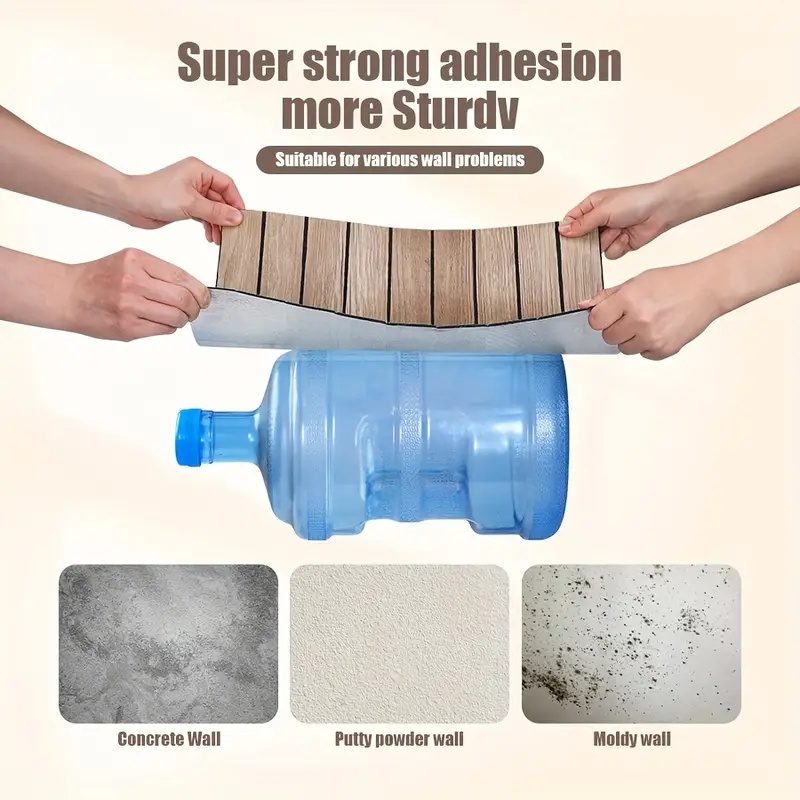 Self Adhesive Waterproof 3D Wa - огляд і ціна Pvc Panel Background