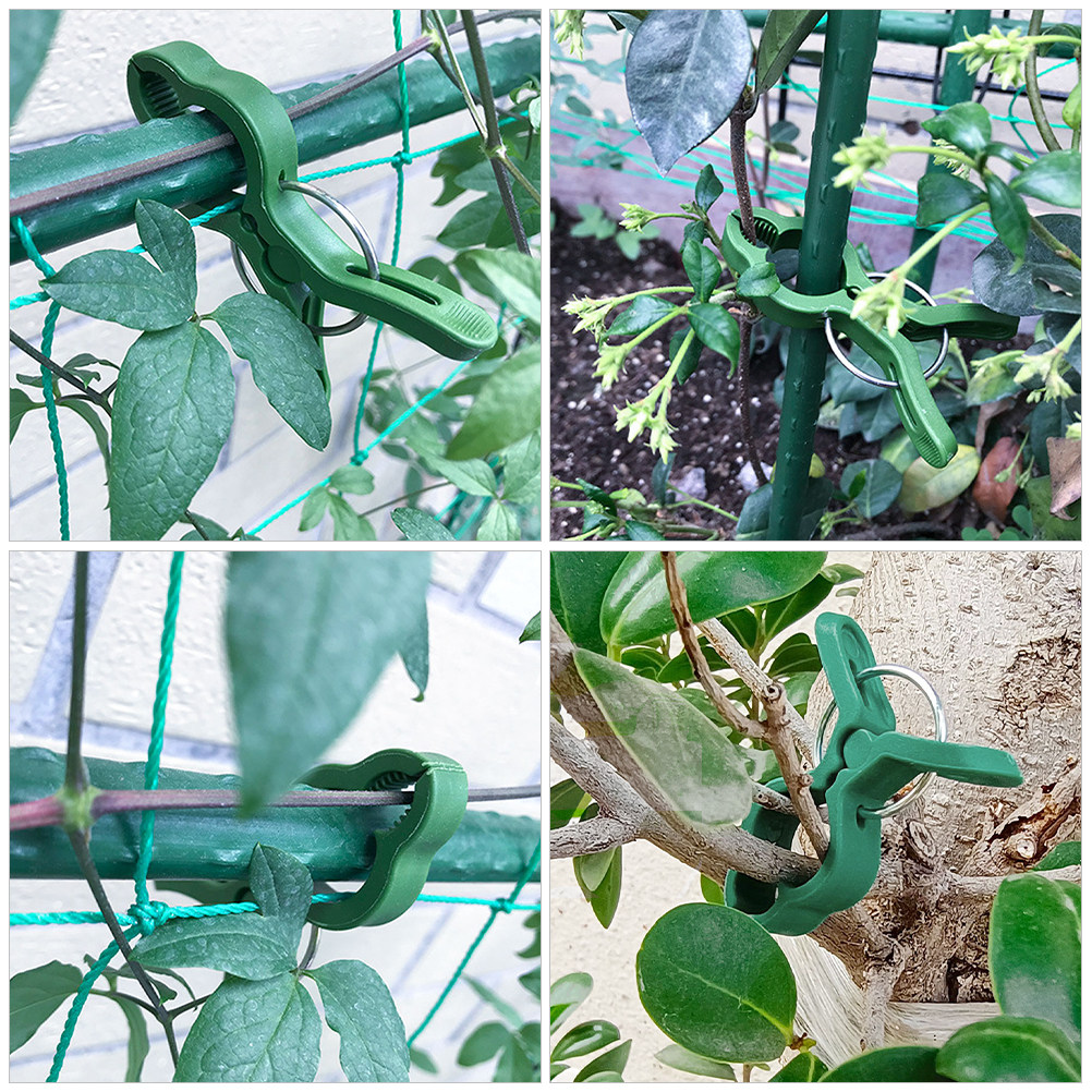 60Pcs Garden Plant Clips Plast - огляд і ціна Vine Climbing Plastic